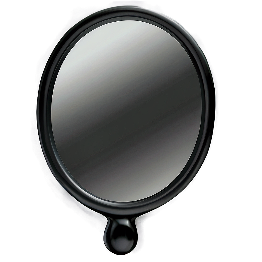 Black Hand Mirror Png Sbk