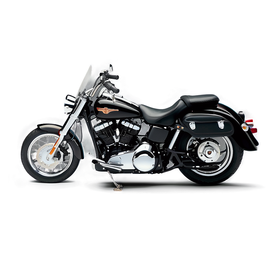 Black Harley Davidson Bike Png 05212024