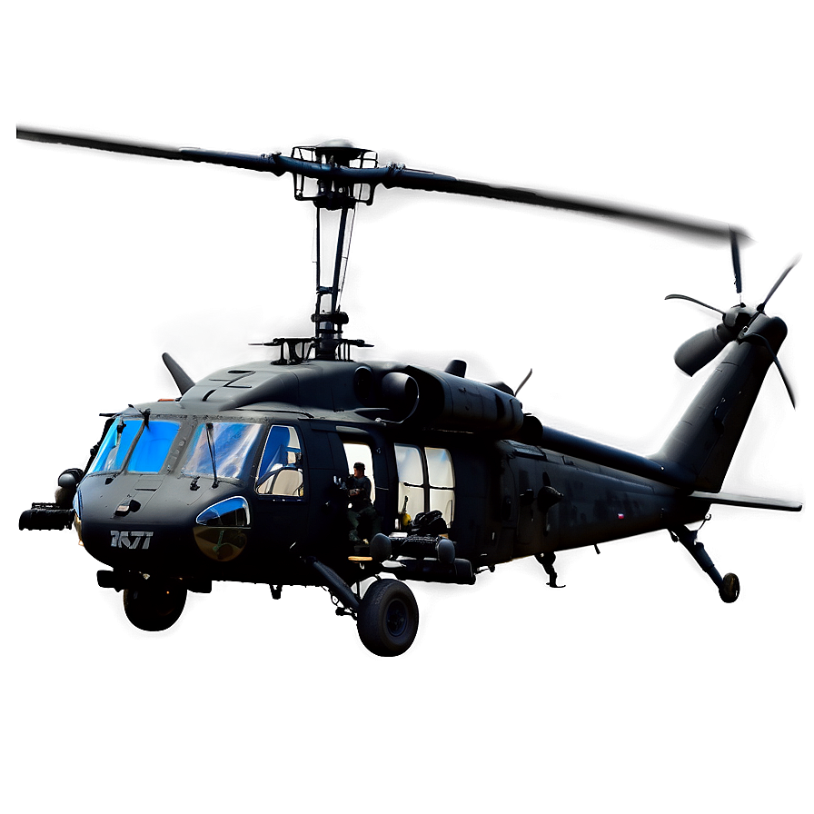 Black Hawk Helicopter Night Ops Png Dcy82