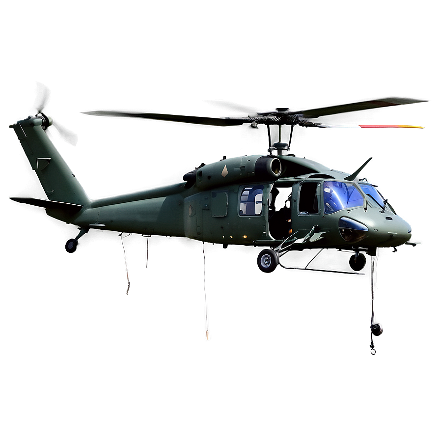 Black Hawk Training Helicopter Png 06252024