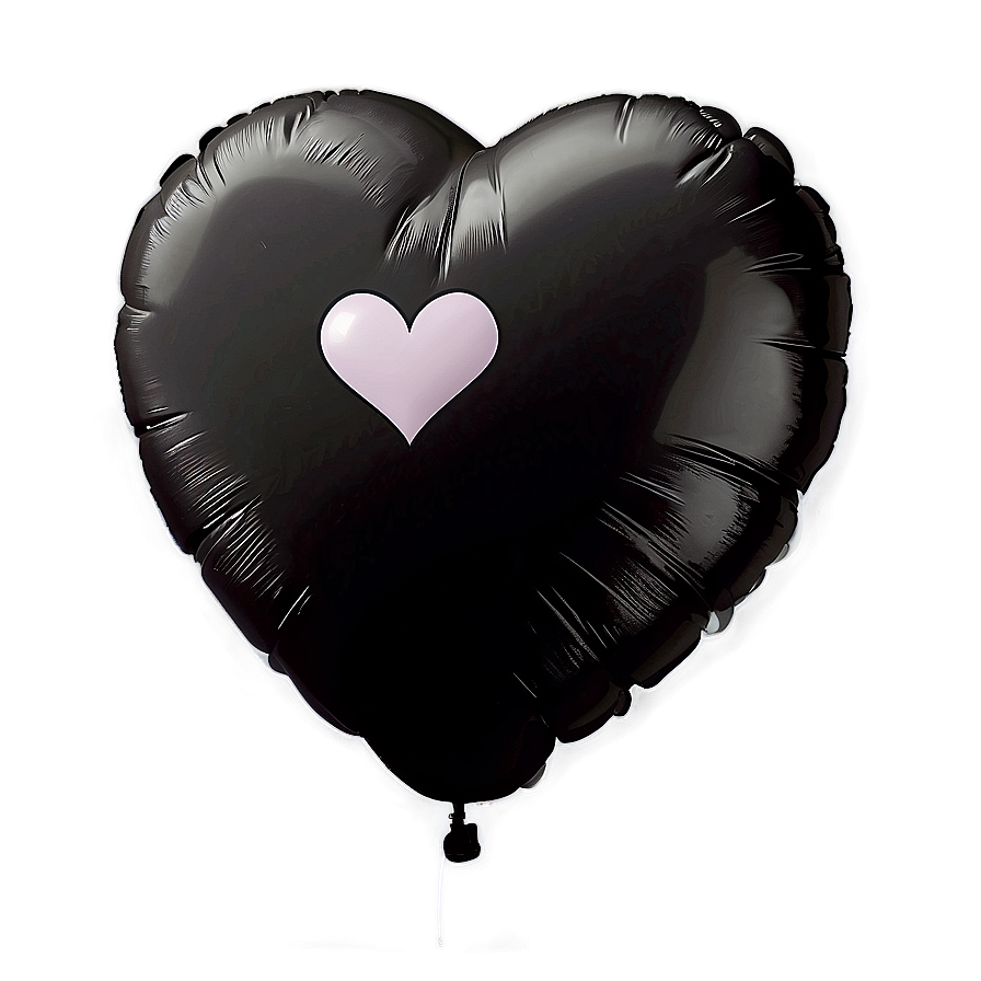 Black Heart Balloon Png Nyc48