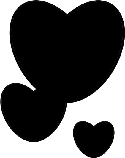 Vertical Heart Border Png Transparent Images - Heart, Png Download PNG image with a transparent background, free high-resolution download