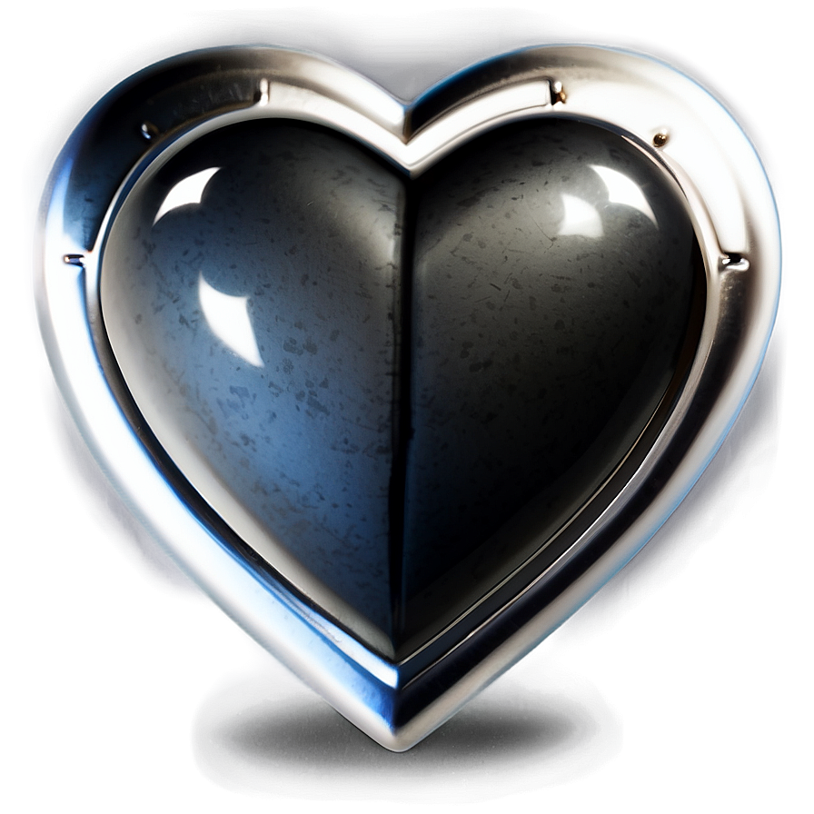 Black Heart Icon Png Qto