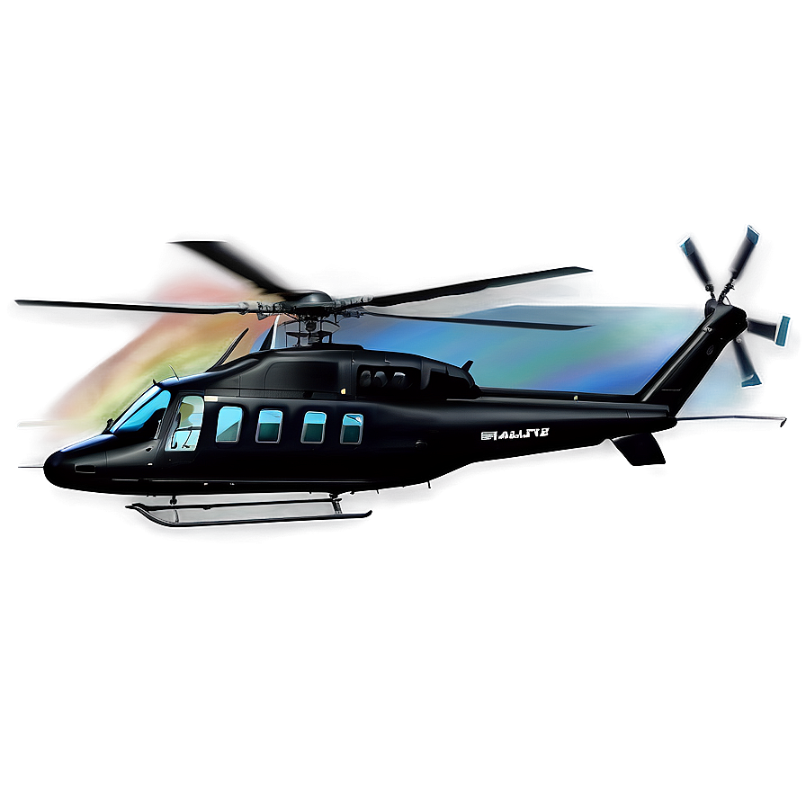 Black Helicopter Png 05212024