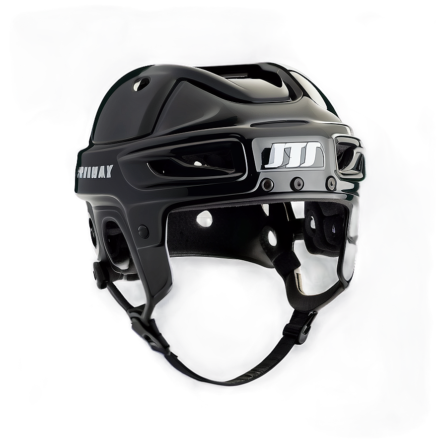 Black Hockey Helmet Png 5