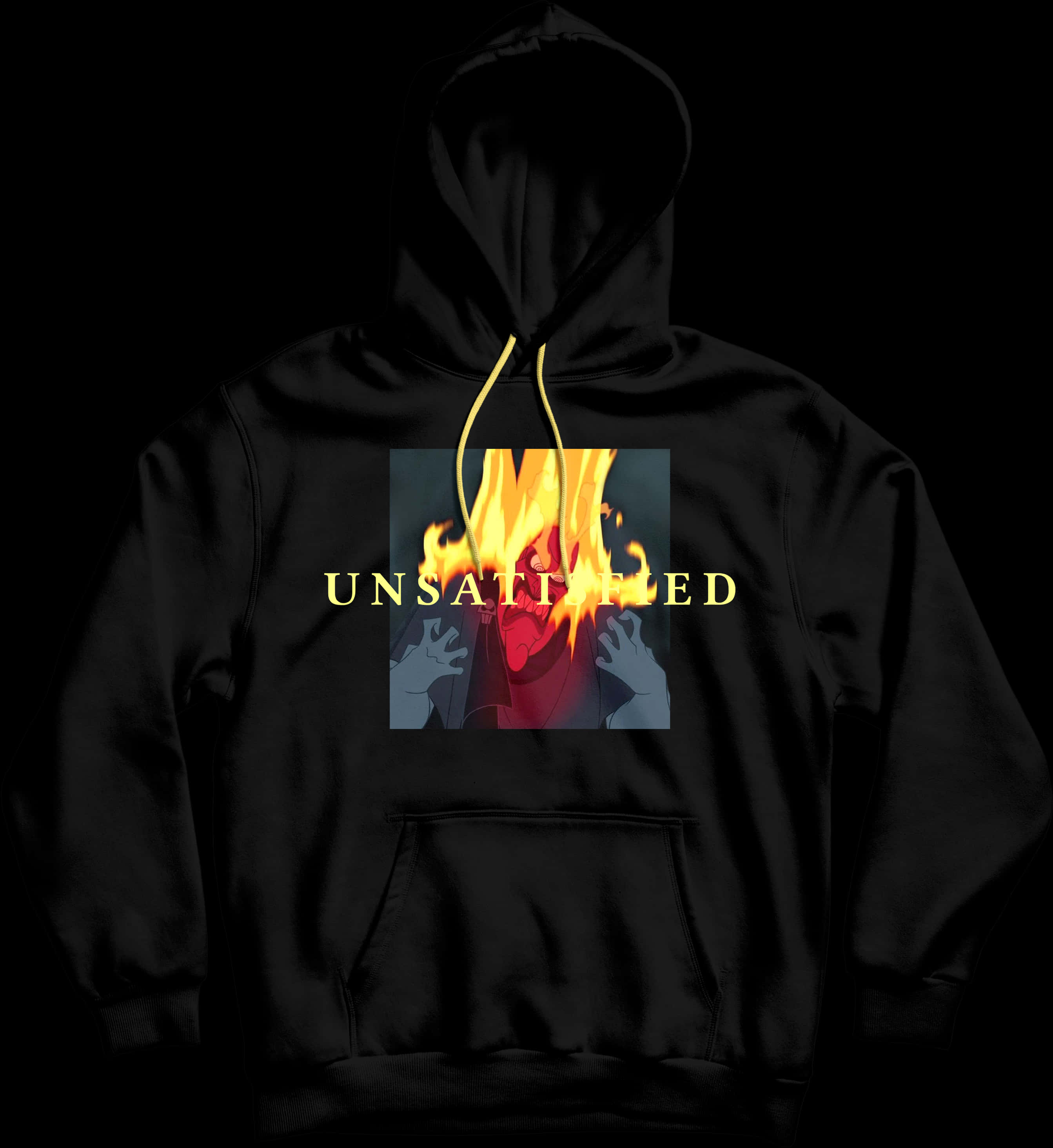 Unsatisfied Hades Black Hoodie - Danny Duncan Merch Legalize, HD Png Download PNG image with a transparent background, free high-resolution download