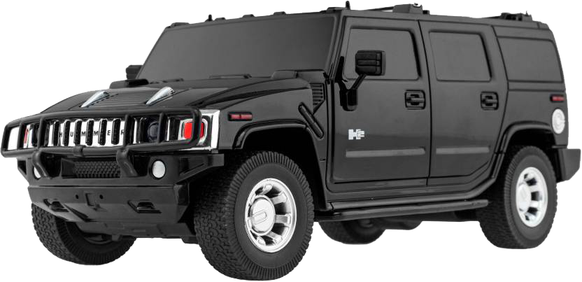 Black Hummer H2 S U V