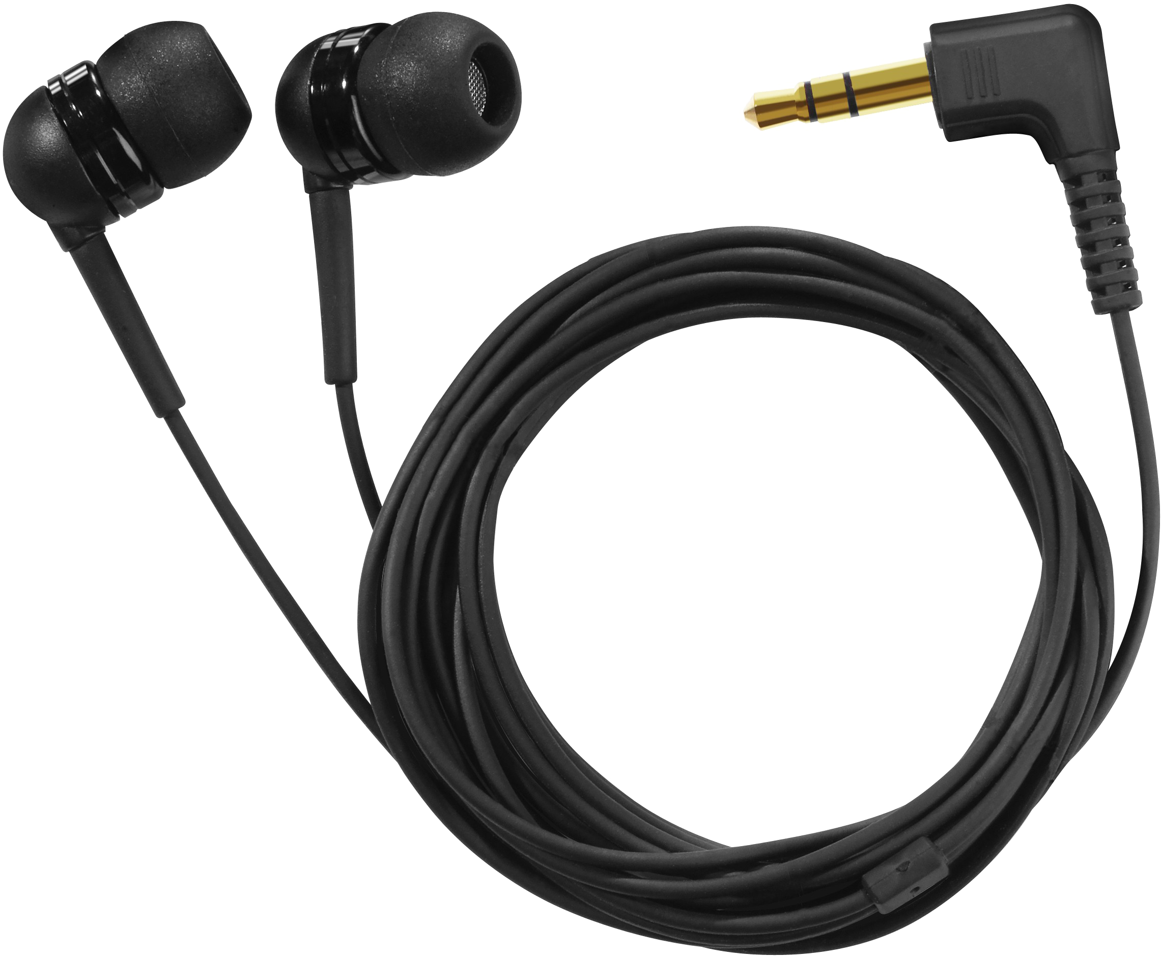 Black In Ear Headphoneswith Jack