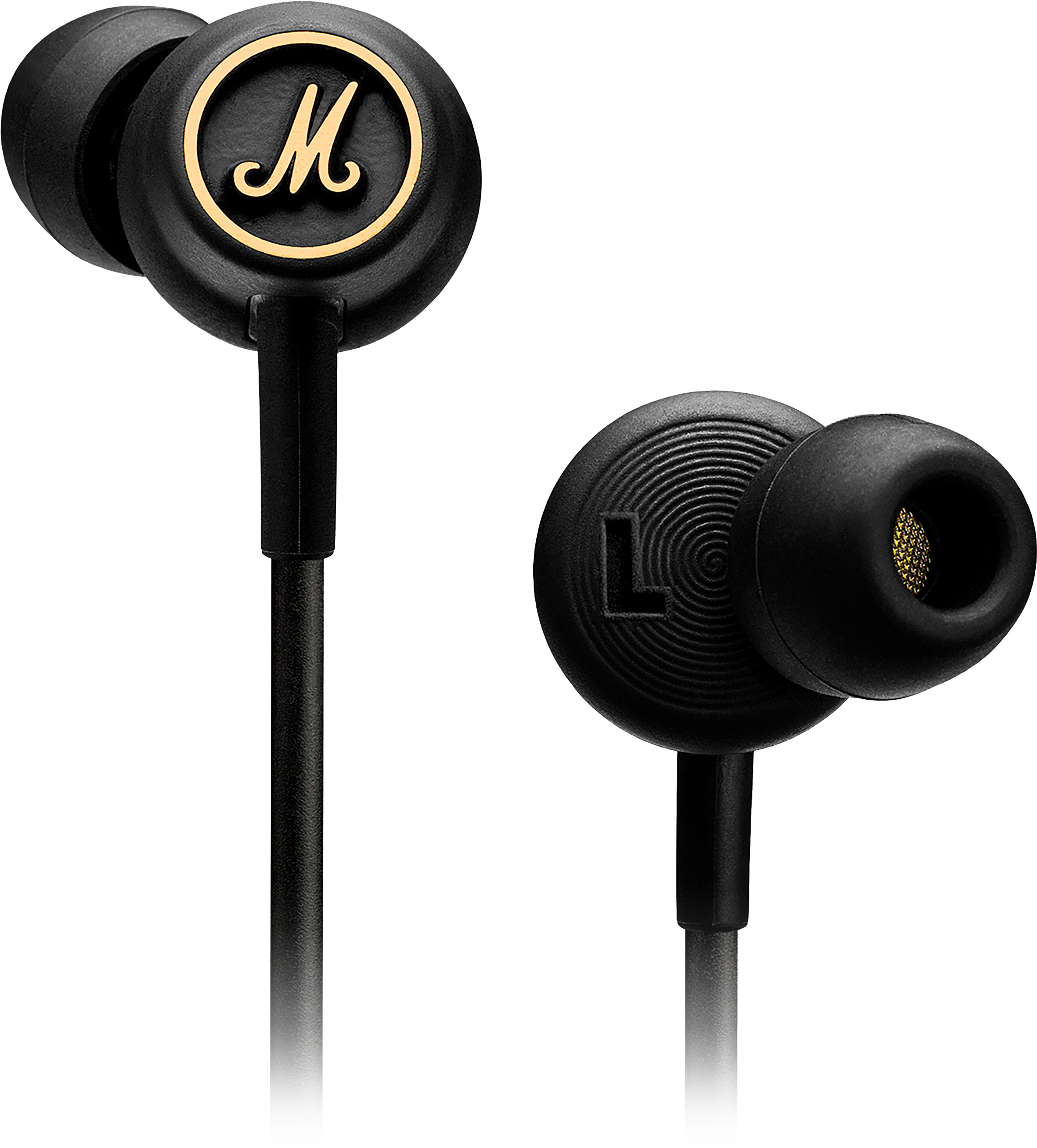 Black In Ear Monitorswith Logo