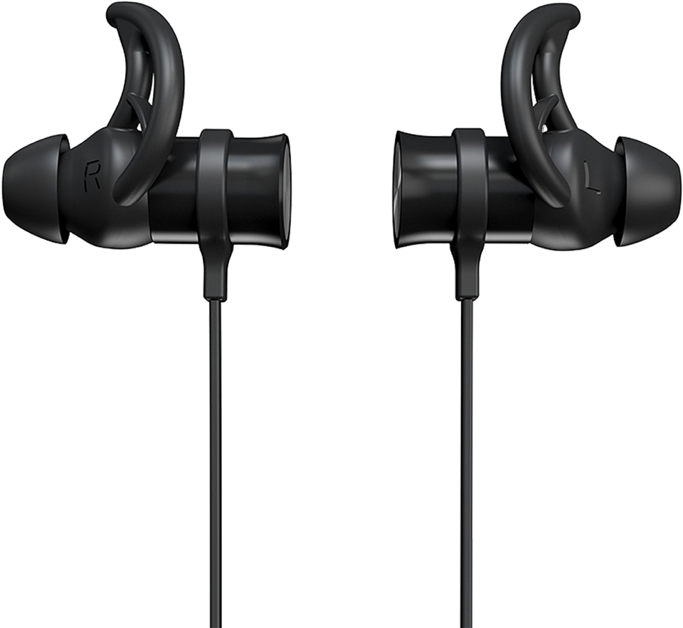 Black In Ear Sports Earbuds