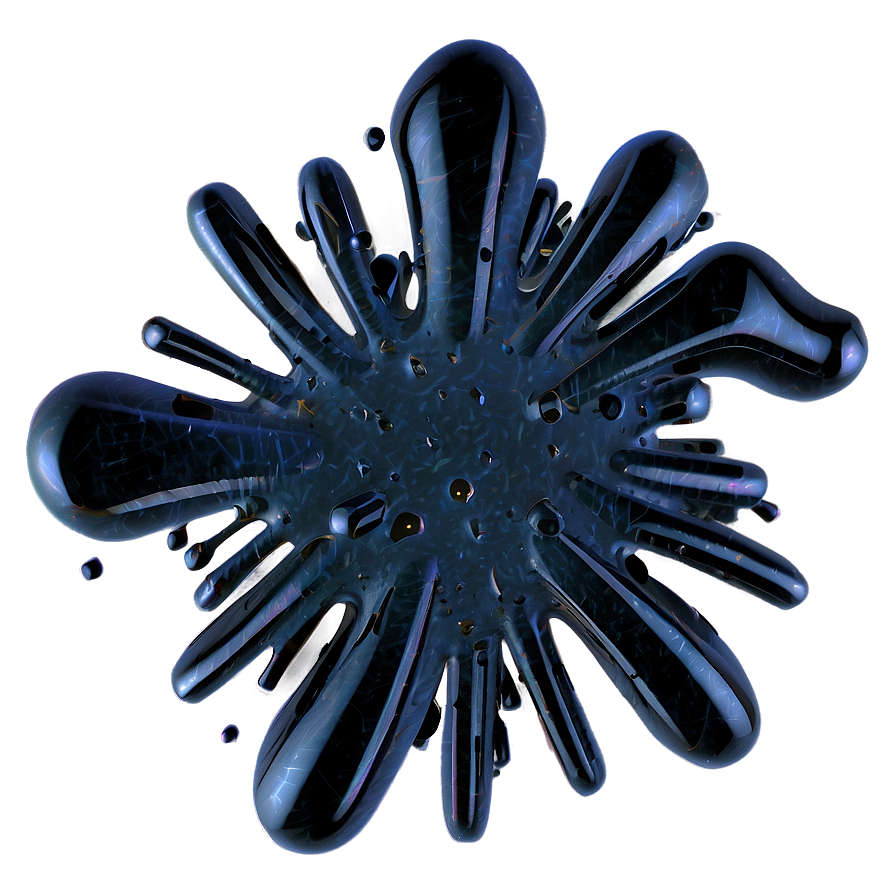 Black Ink Splatter PNG 05042024 PNG image with a transparent background, free high-resolution download