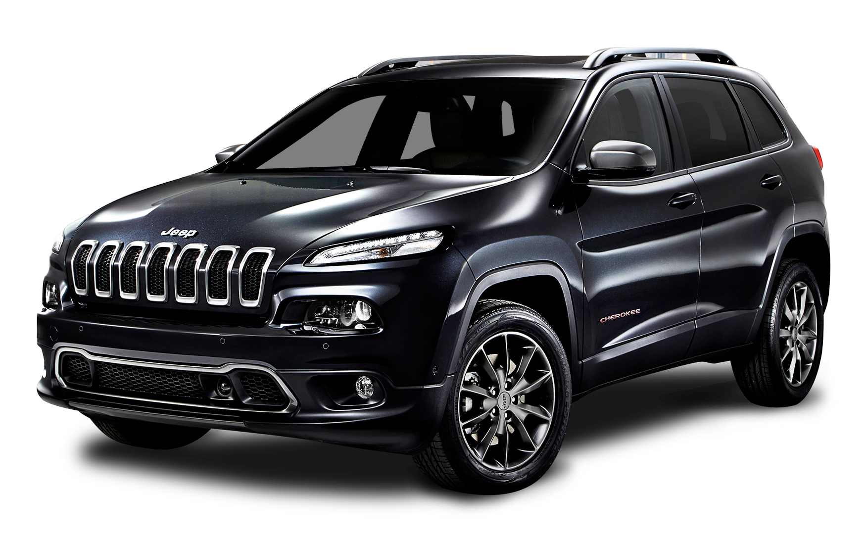 Black Jeep Cherokee Luxury S U V PNG with transparent background