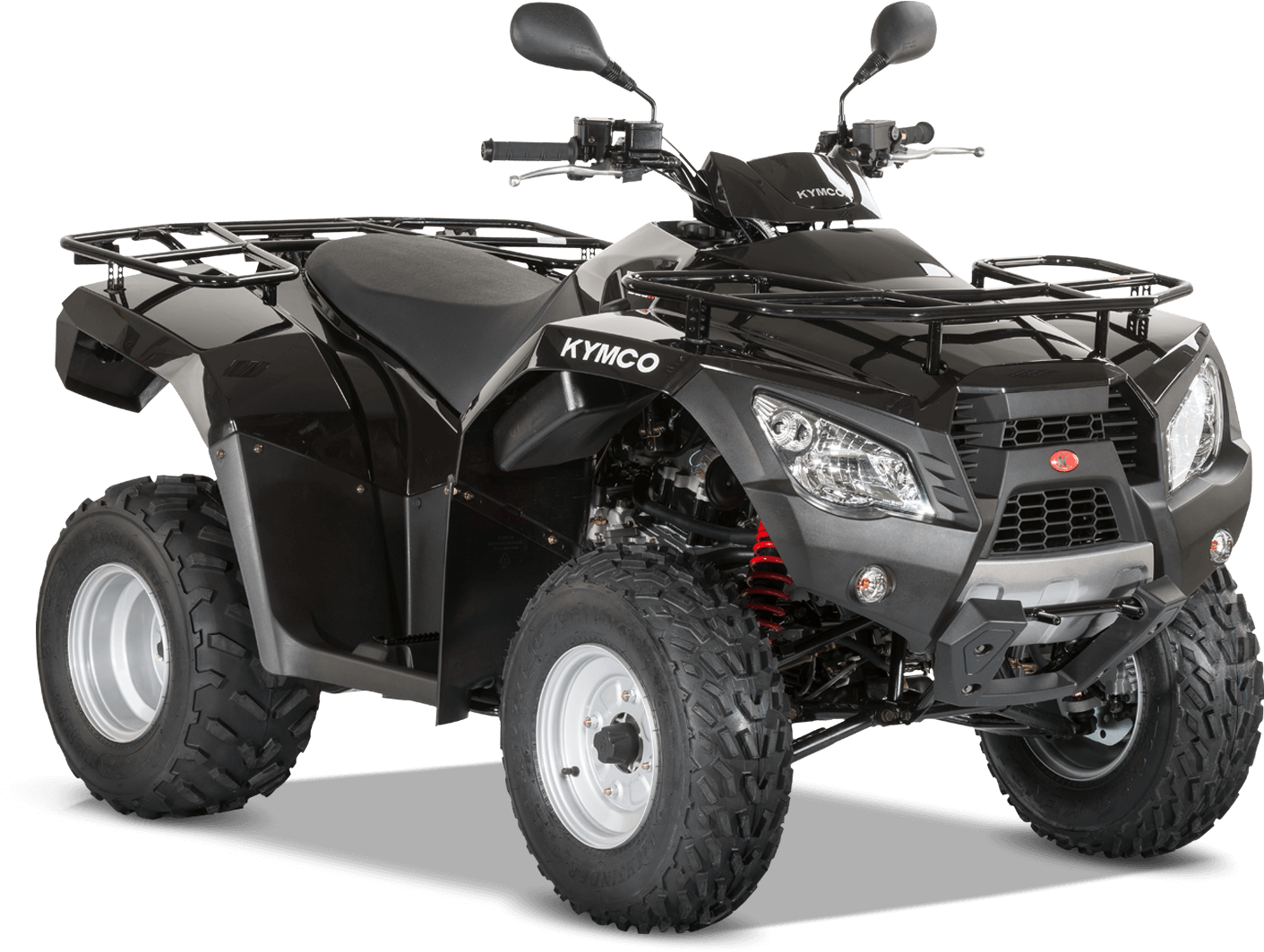 Black K Y M C O A T V Offroad Vehicle