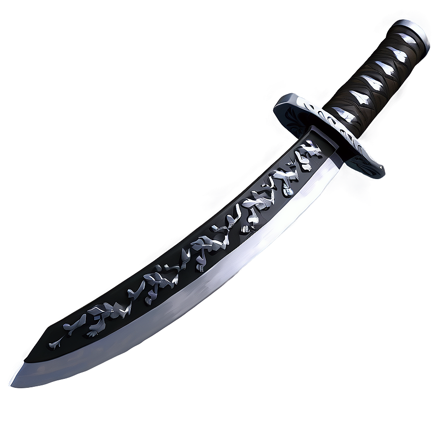 Black Katana PNG 05252024 PNG image with a transparent background, free high-resolution download