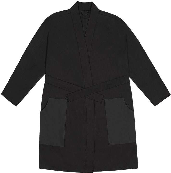 Black Kimono Traditional Japanese Clothing