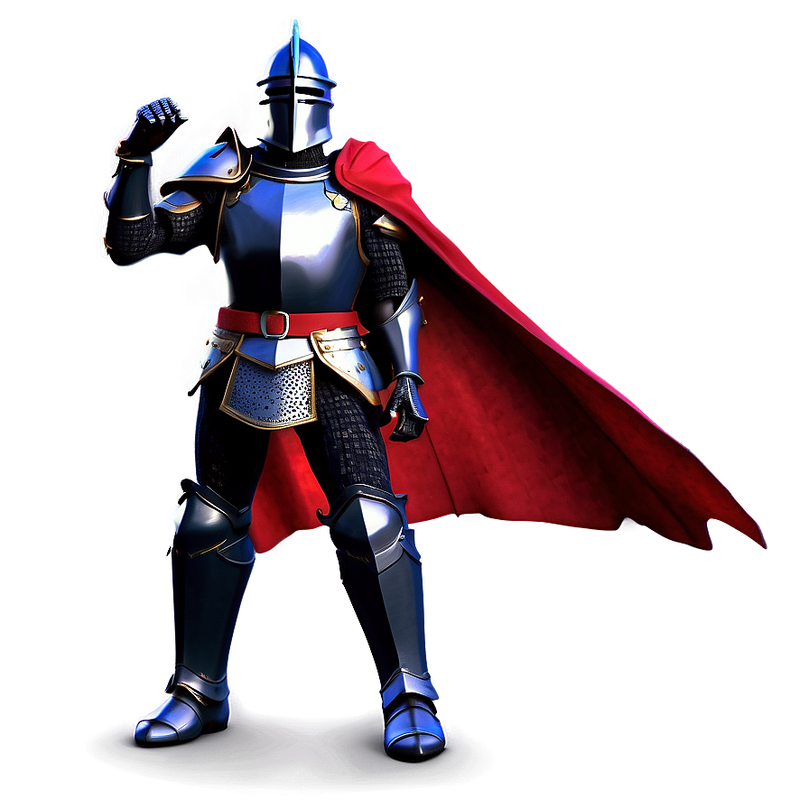 Black Knight Combat Stance Png Sli55