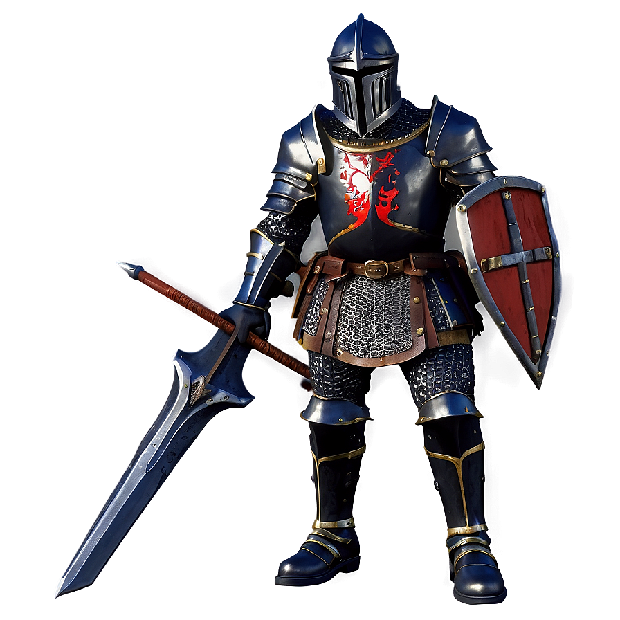 Black Knight With Crossbow Png Amo