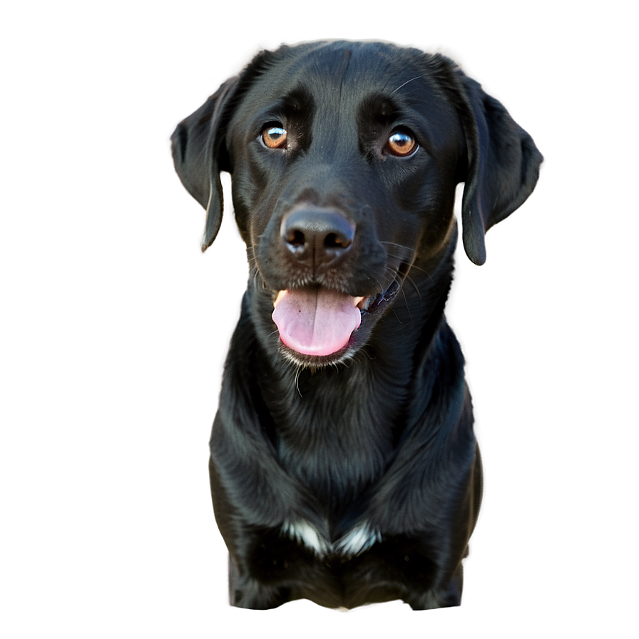 Black Labrador PNG agb47 PNG with transparent background