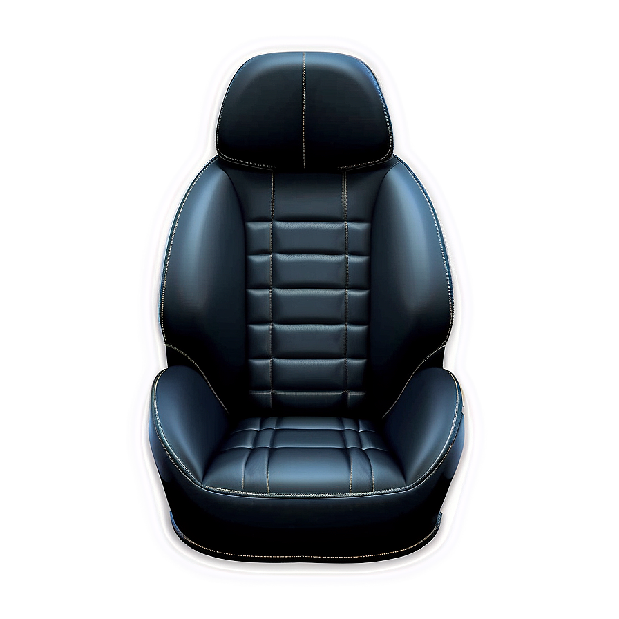 Black Leather Car Seat Png Ahg