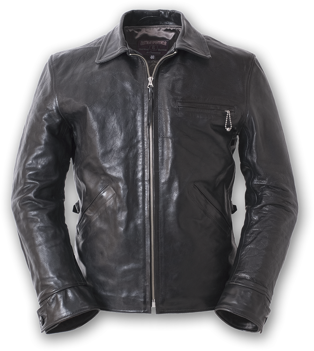 Black Leather Jacket Classic Style