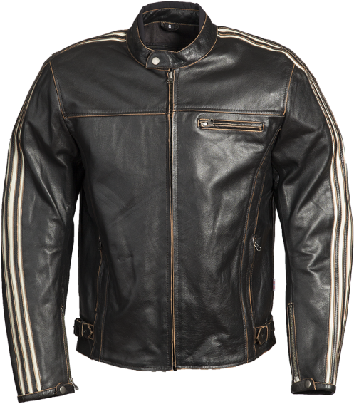 Black Leather Motorcycle Jacket