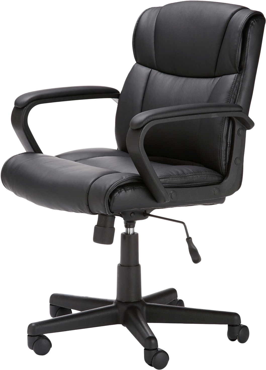 Black Leather Office Chair