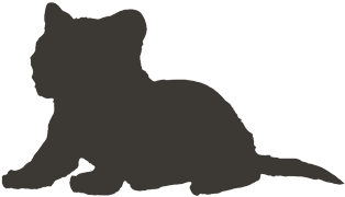 Black Lion Silhouette