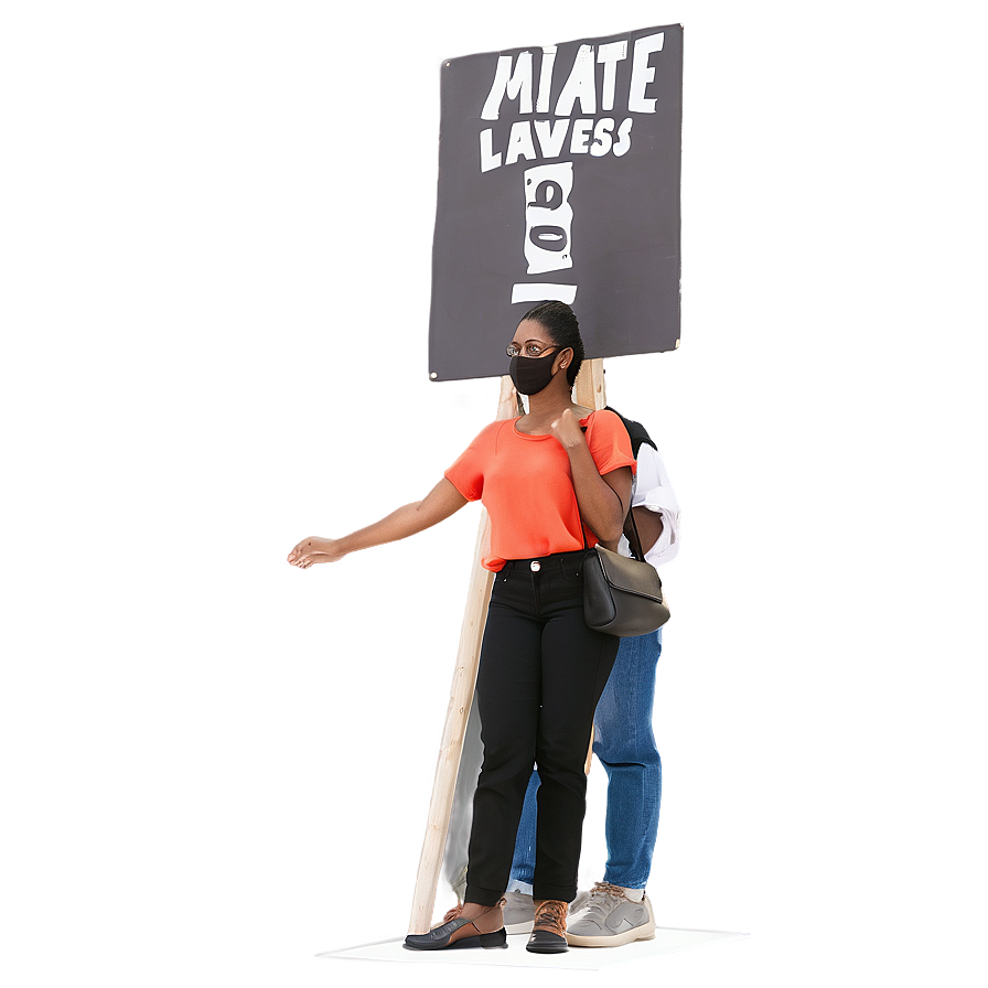 Black Lives Matter Picket Sign Png Vvq