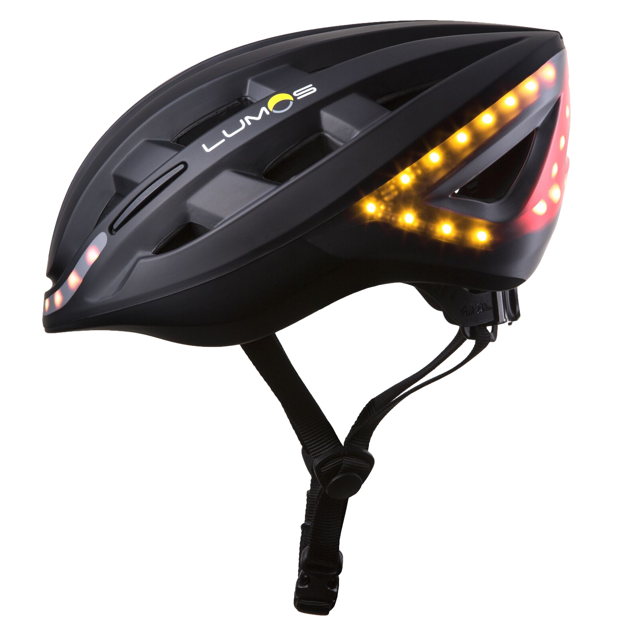 Black Lumos Bicycle Helmetwith L E D Lights