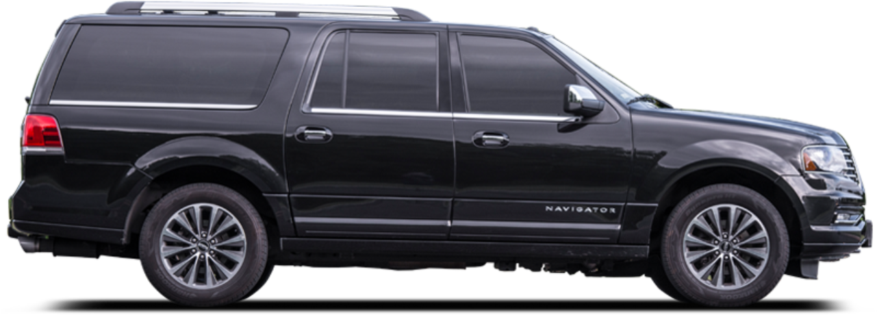 Black Luxury S U V Navigator Side View