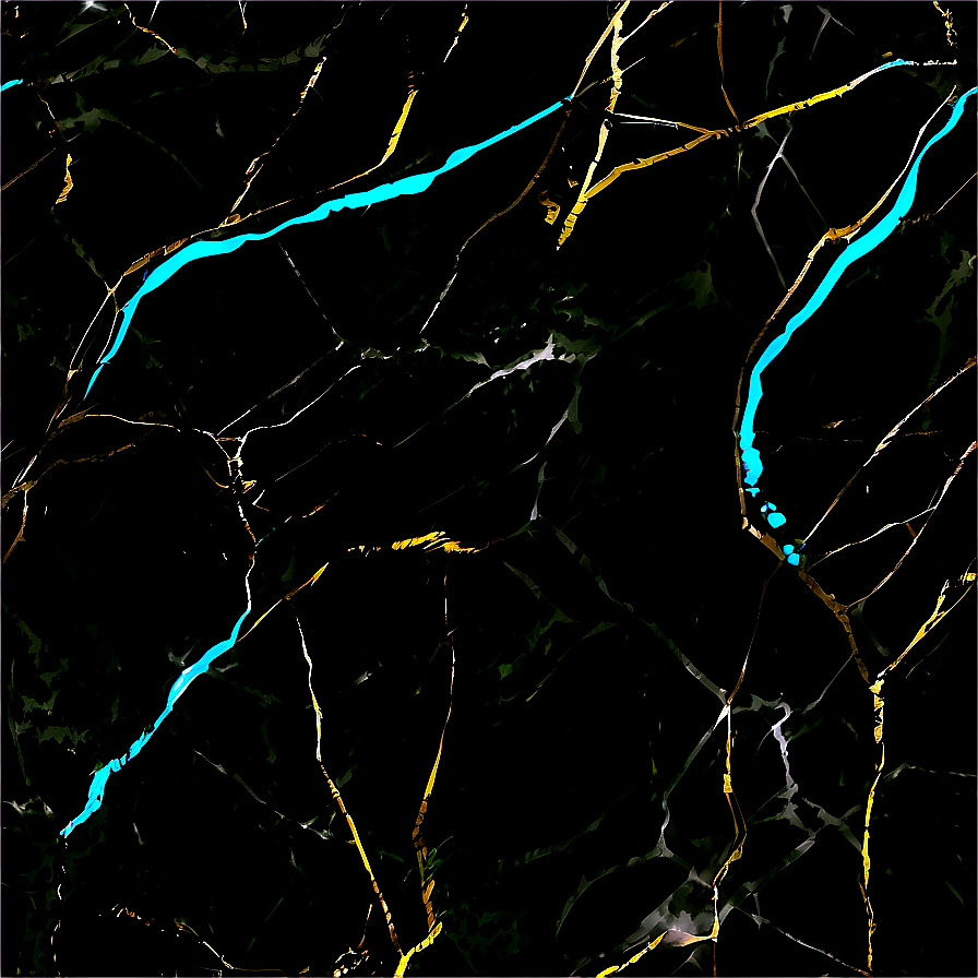 Black Marble Aesthetic Texture Png 06252024