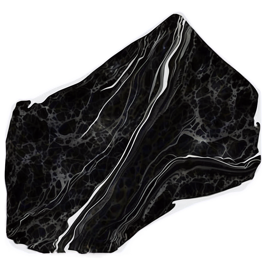 Black Marble Ink Texture Png 06252024