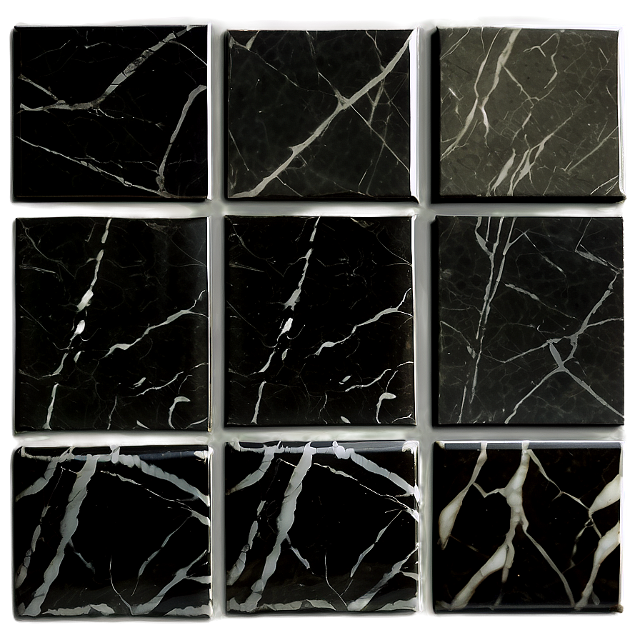 Black Marble Wall Cladding Png 06252024