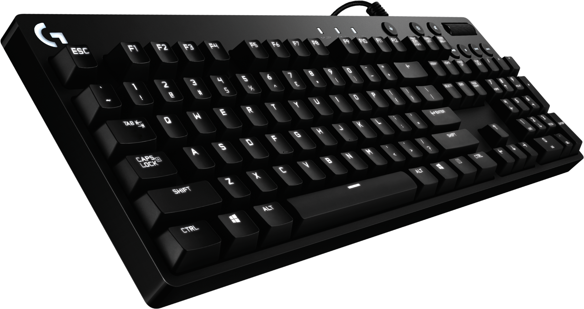 Logitech Orion Brown Mechanical Keyboard Cherry Brown - Logitech G610 Orion Brown Backlit Mechanical Gaming, HD Png Download PNG with transparent background