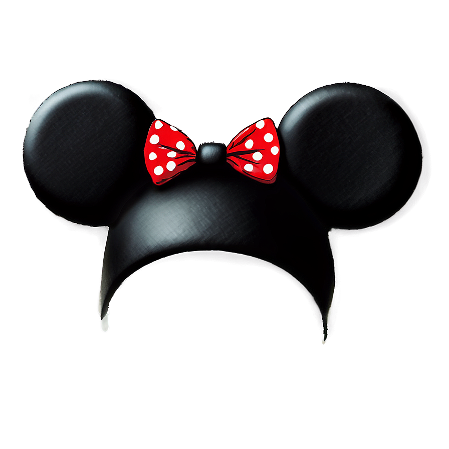 Black Minnie Mouse Ears Png Nky