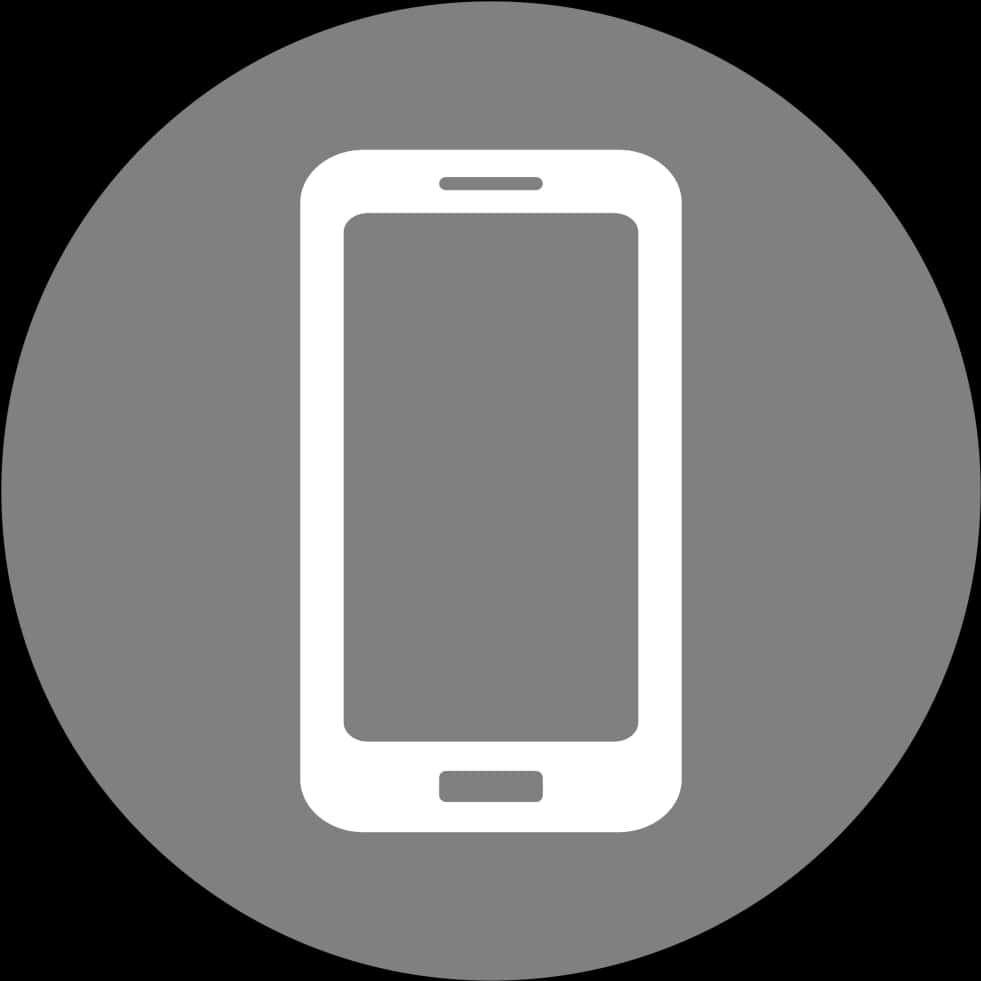 Black Mobile Icon Png, Transparent Png PNG with transparent background