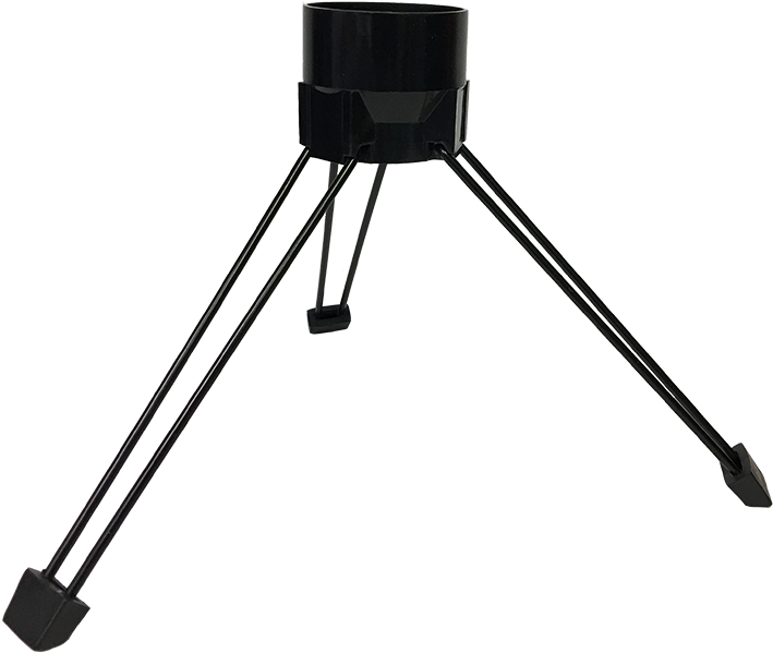 Black Modern Tripod Stand