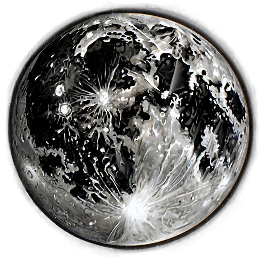 Black Moon In Clouds Png Hxv