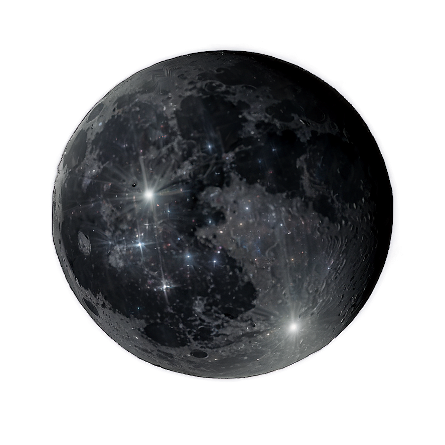 Black Moon In Space Png 06252024