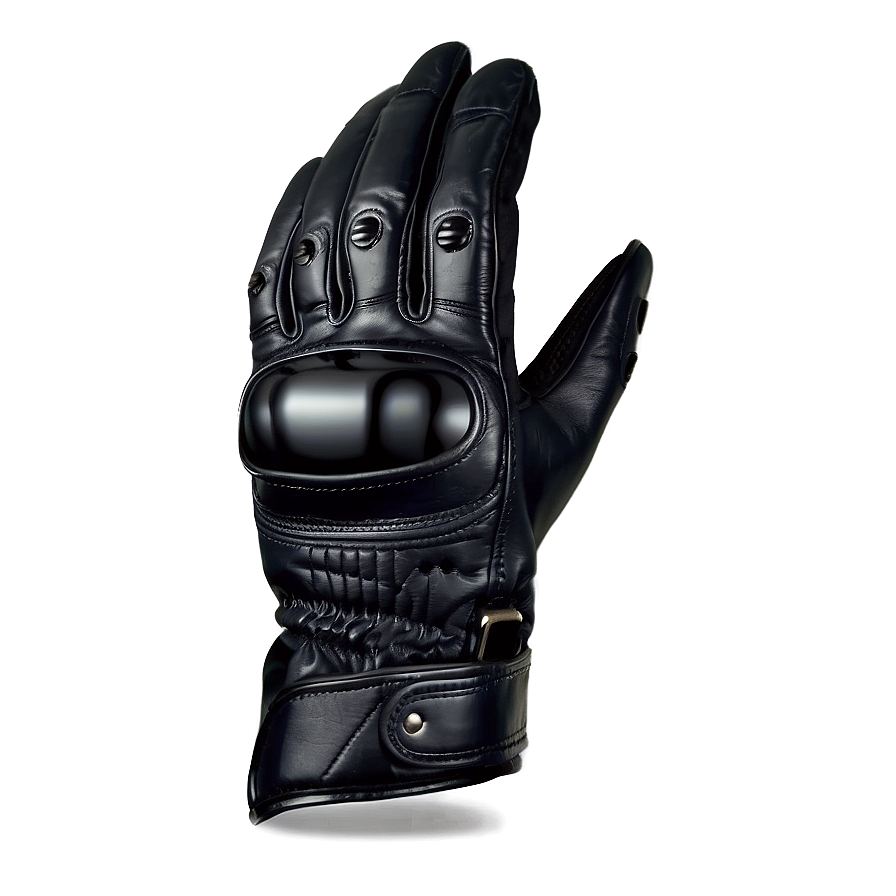 Black Motorcycle Gloves Png 87