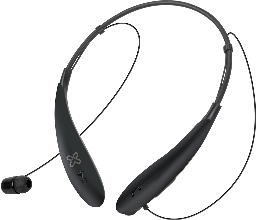 Black Neckband Earphones