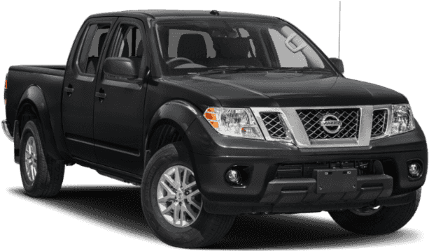 Black Nissan Frontier Pickup Truck