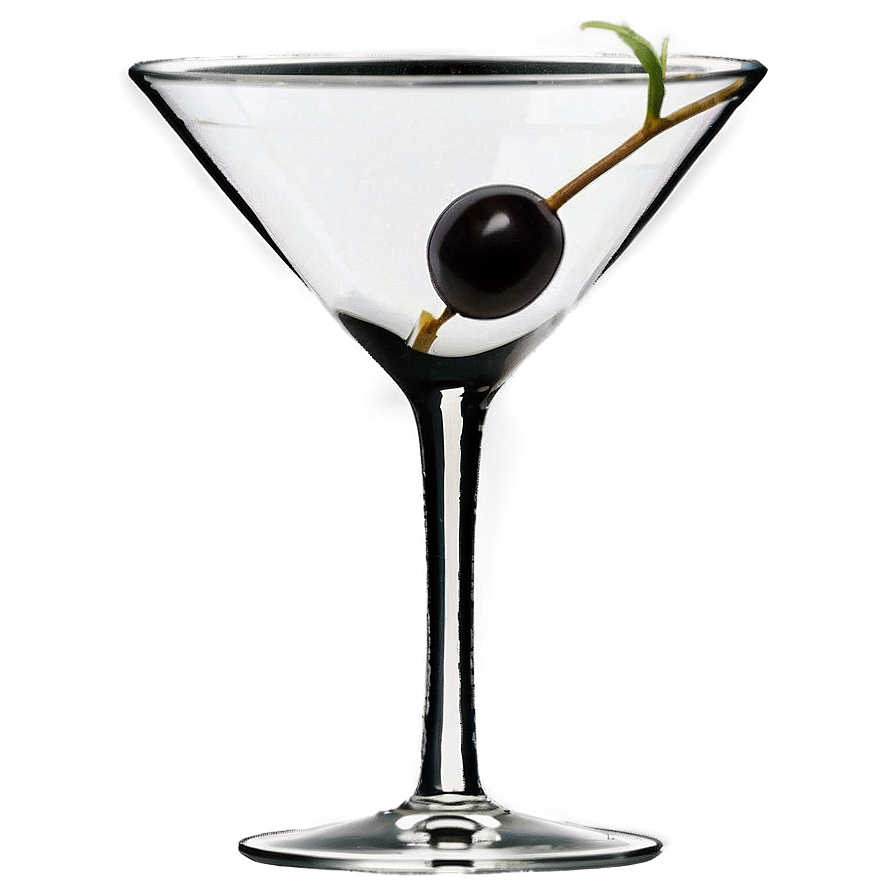 Black Olive Martini Garnish Png 06292024