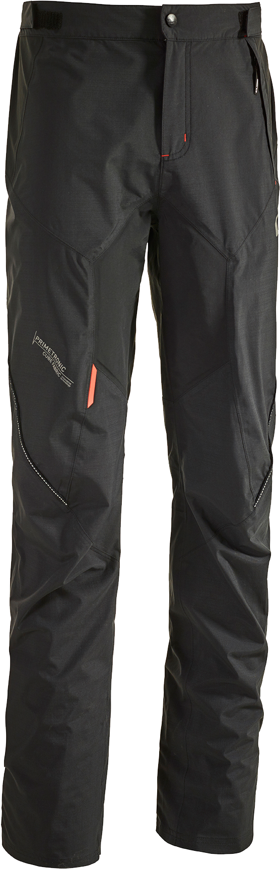 Black Outdoor Performance Pants PNG image with a transparent background, free high-resolution download