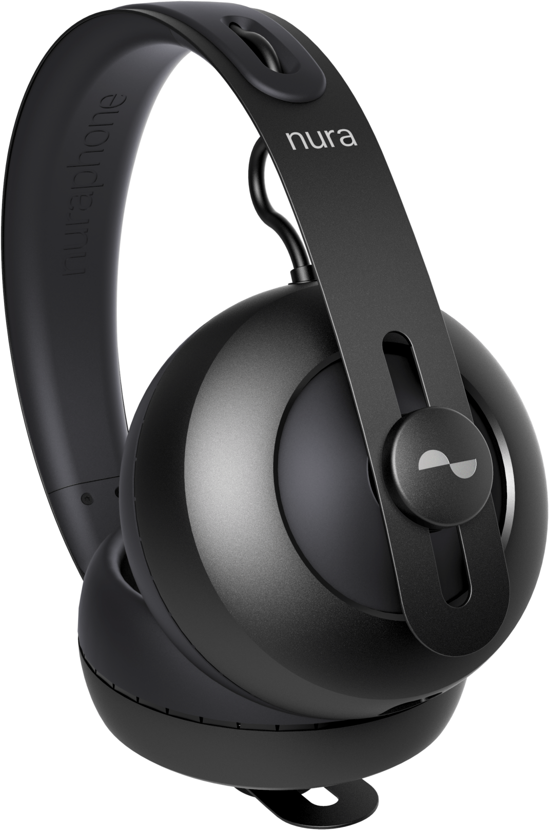 Black Over Ear Headphones Nura Brand