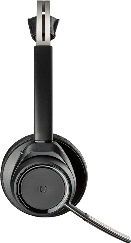 Black Over Ear Headphonewith Microphone