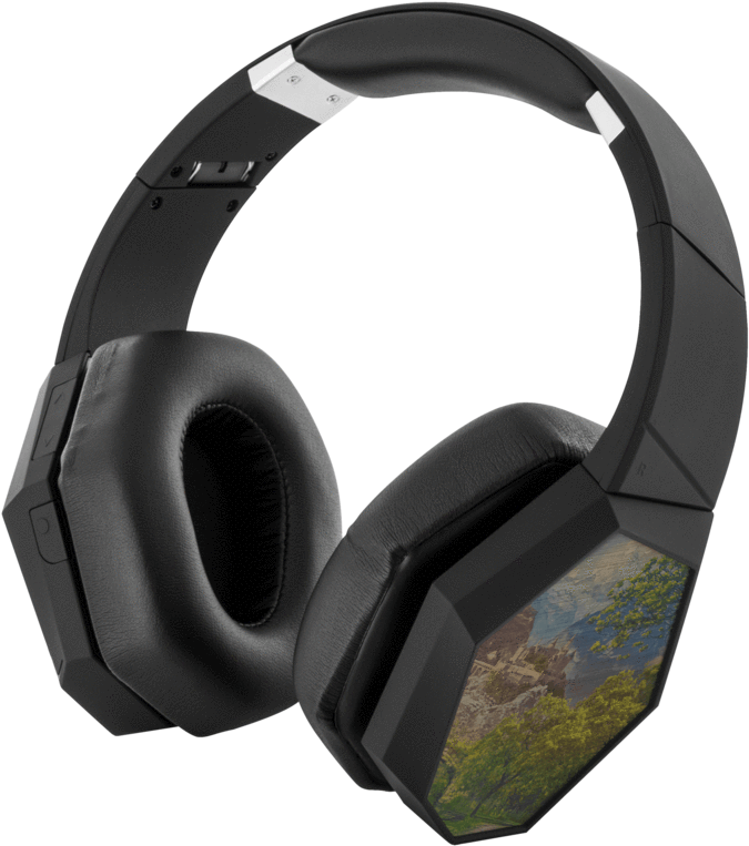 Black Over Ear Headset