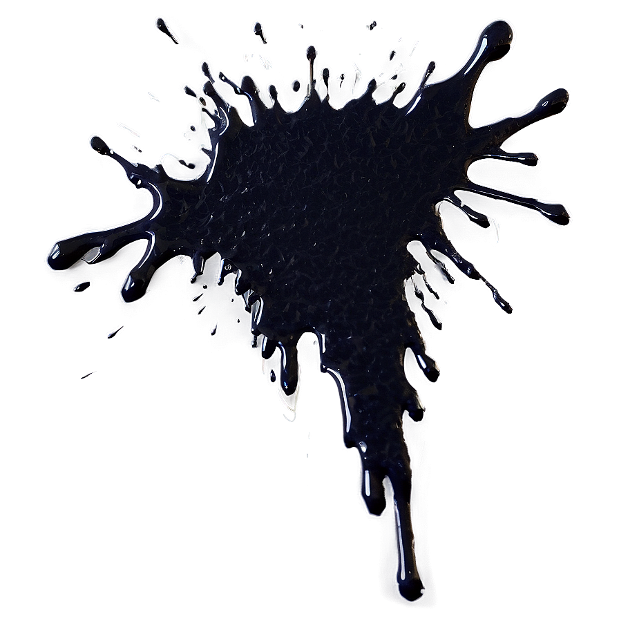 Black Paint Splatter Png Mxk