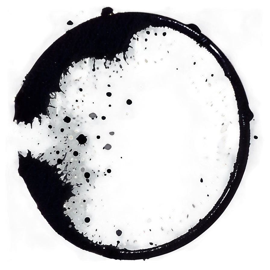 Black Paint Splatter Png Yns74