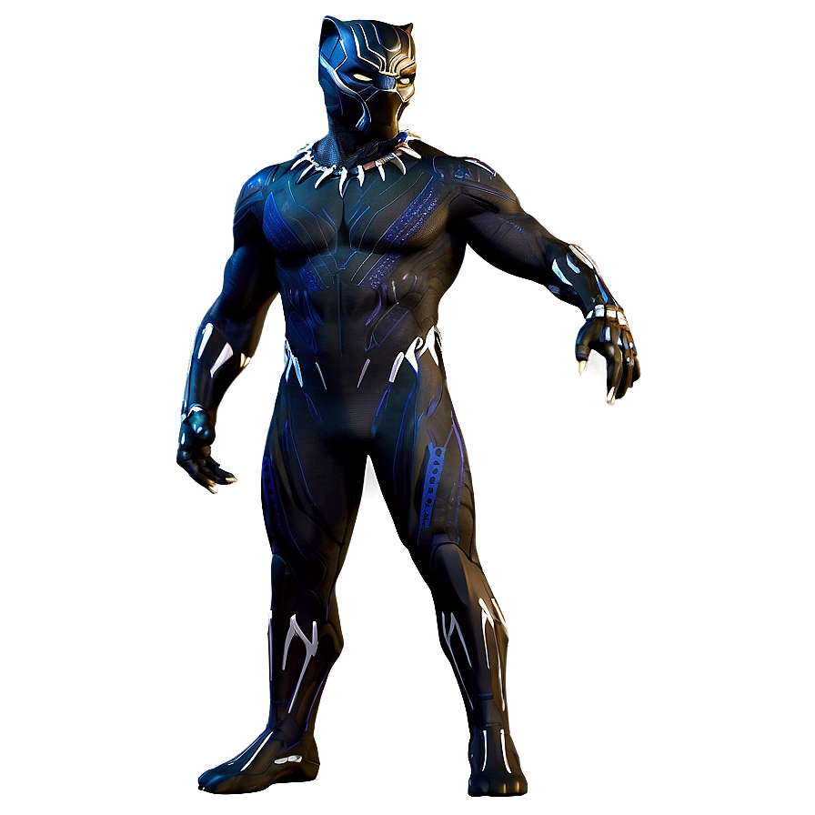 Black Panther Costume Design Png 86